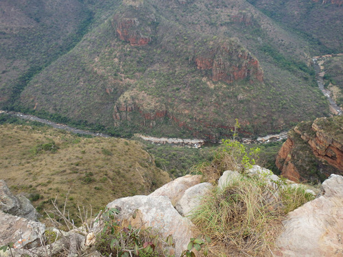 Blyde River Canyon, Three Rondavels Area.